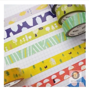 

8PCS/LOT ONE ONE decoration stickers decorative tape maksing tape washi tape