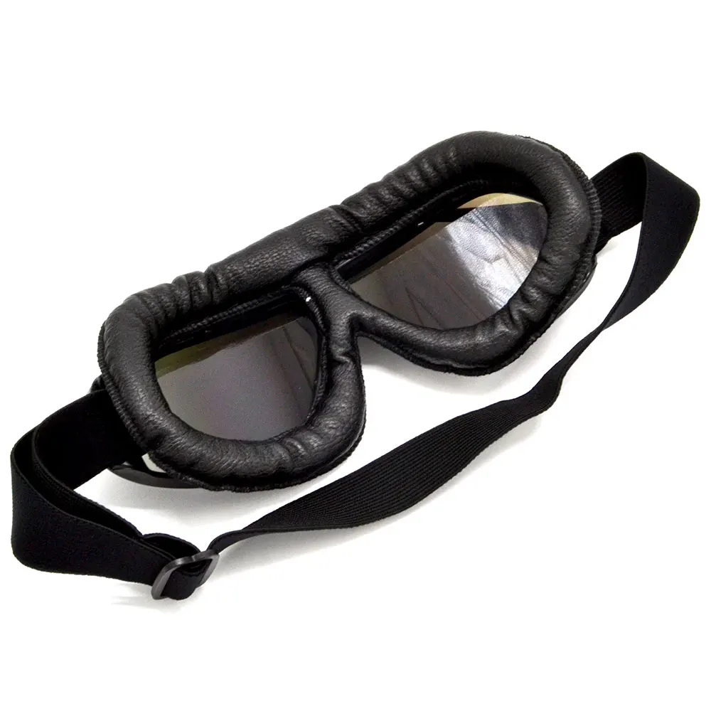 BJMOTO горячий One Piece Vintage очки цвет линз УФ мотоцикл Goggle Для Harley googles мотоцикл