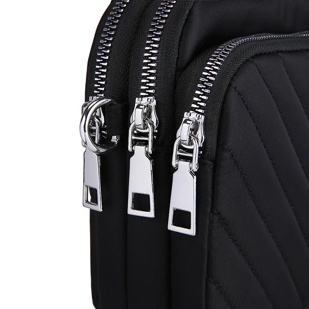 OCARDIAN сумка модная Дамская мягкая нейлоновая Большая вместительная Мумия сумка однотонная на молнии сумка на плечо сумка-мессенджер Прямая поставка a12