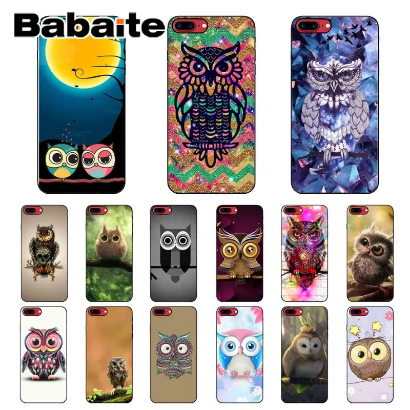 Чехол для телефона Babaite с изображением животных Совы на дереве чехол Apple iPhone 8 7 6 6S