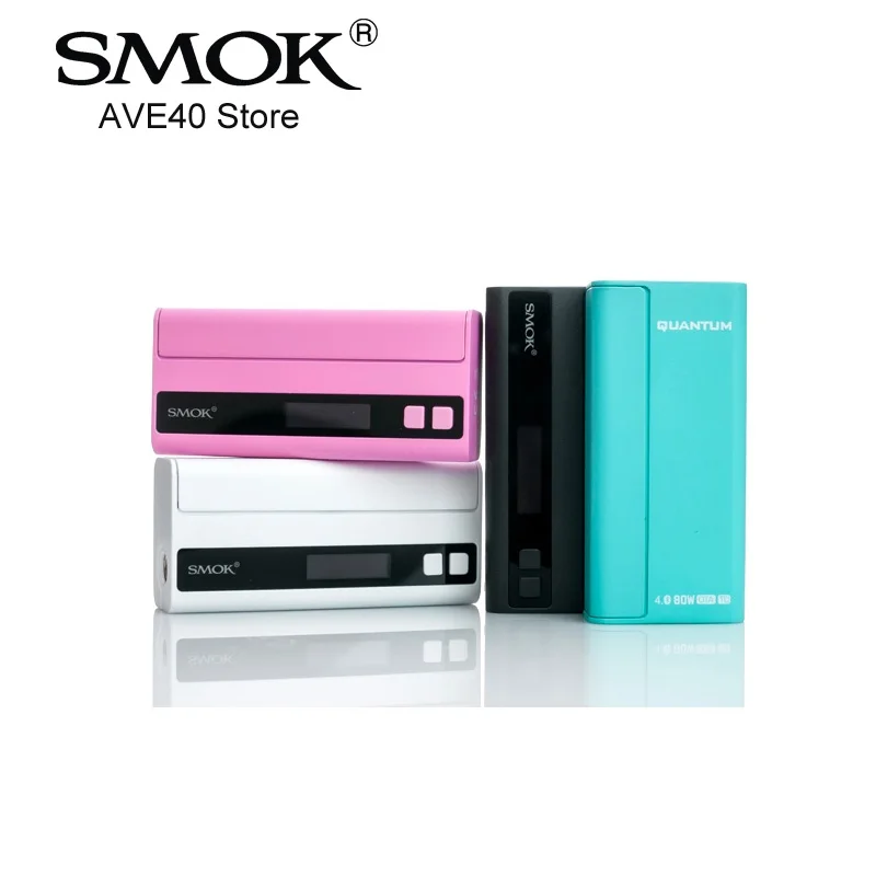 

100% Original Smok QUANTUM 80W TC Box Mod Bluetooth Mod with APP TCR OTA Technology Security Chip Box MOD e-cigs Vaporizer Vape