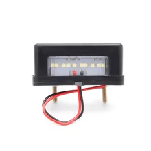 Универсальный светильник номерного знака мотоцикла с 6 светодиодными лампами светильник прицепа