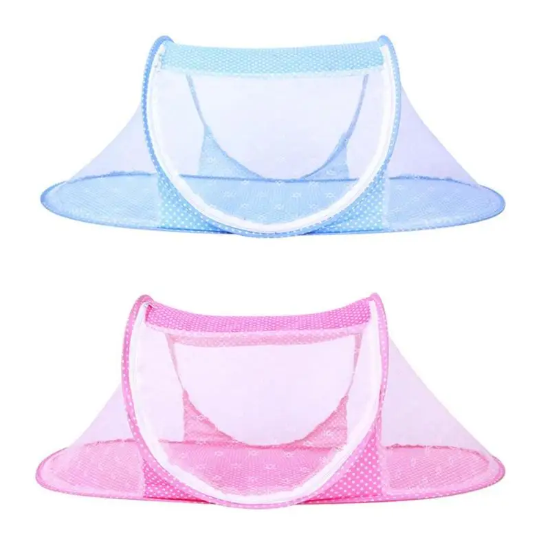 Portable Folding Baby Bed Net Folding Mosquito Nets Ship Type Newborn