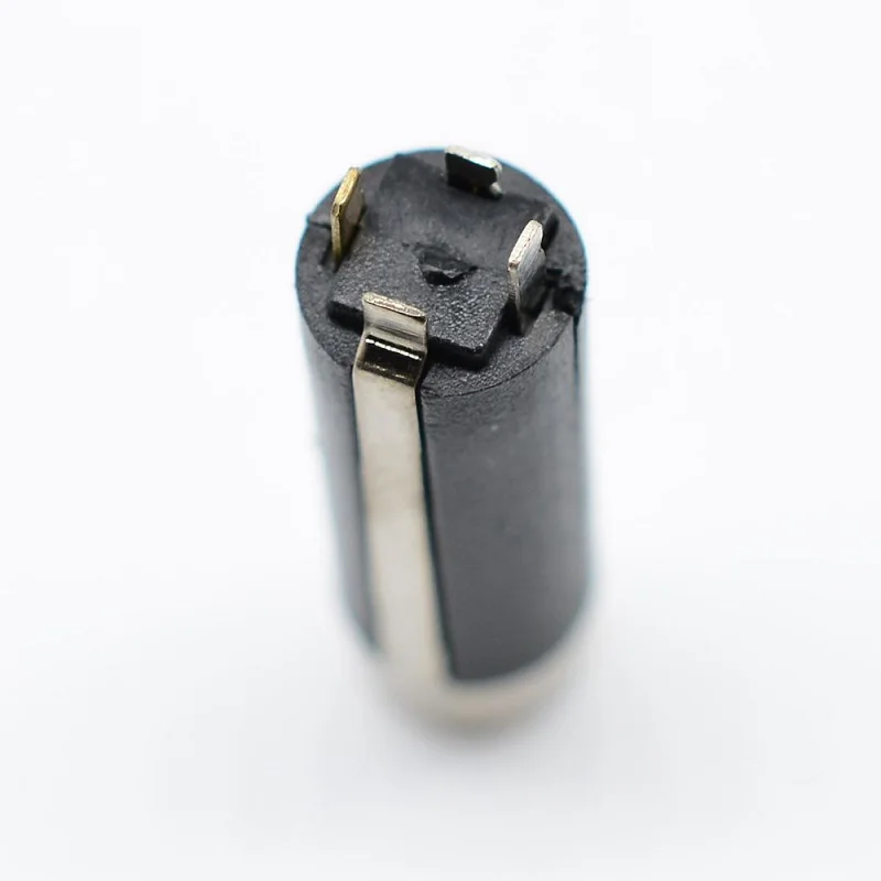 100PCS Headphone socket 3 5mm Jack 4Pin plastic round injection molding master block audio interface stereo dc jack 3 5mm female