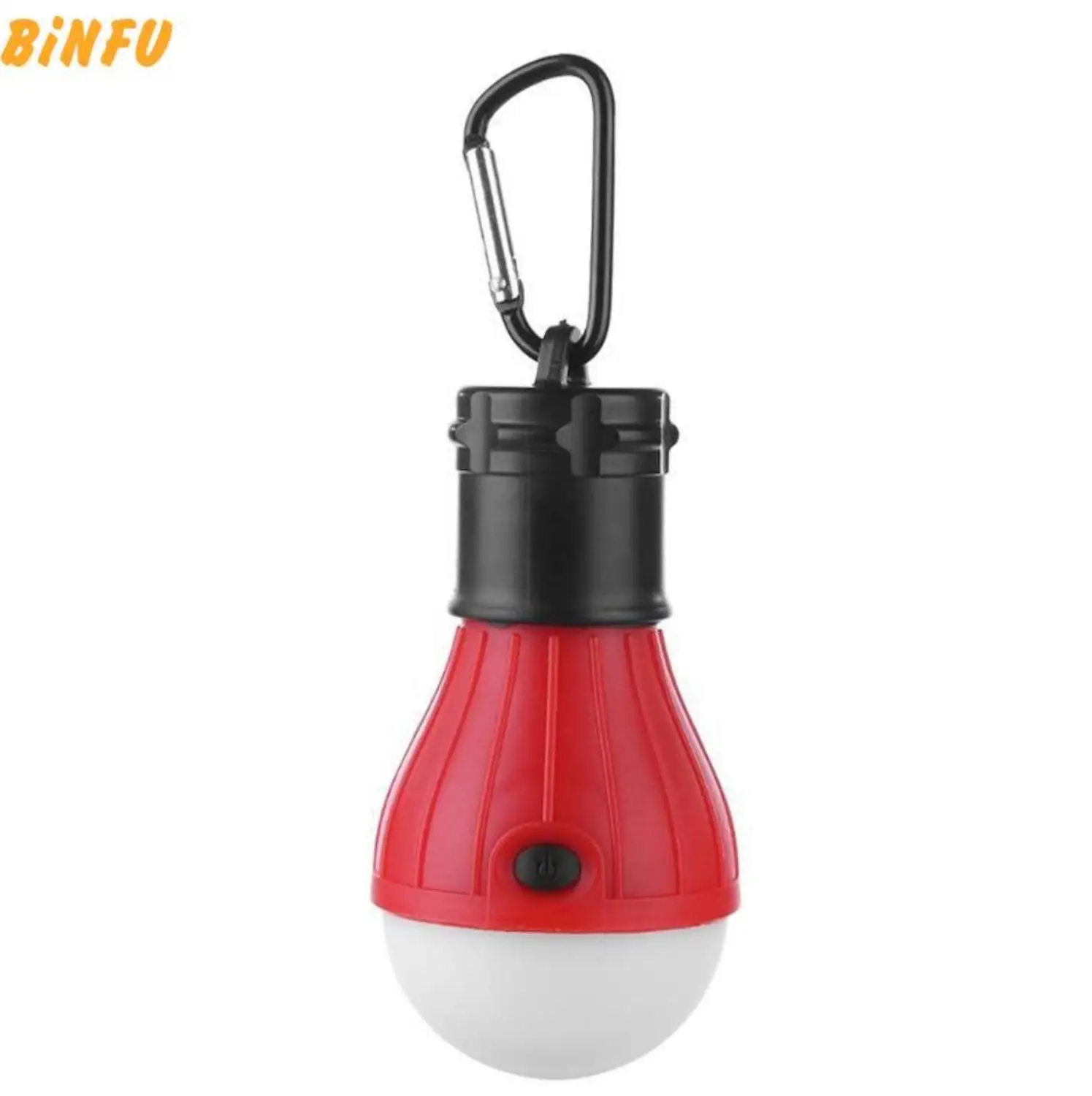 Мини портативный фонарь Палатка светильник Светодиодный лампа аварийная лампа водонепроницаемый подвесной фонарик с крюком для кемпинга 4 цвета использовать батарею - Мощность в ваттах: 3 Вт