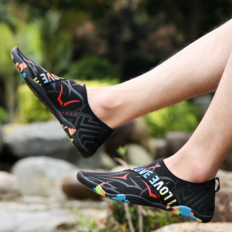 Water Sports Aqua Shoes Sneakers For Men Swimming Fishing Shoes Seaside