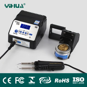 

938D SMD Soldering Tweezer Repair Rework Station Electric heating pliers Constant temperature heating tweezers soldering station