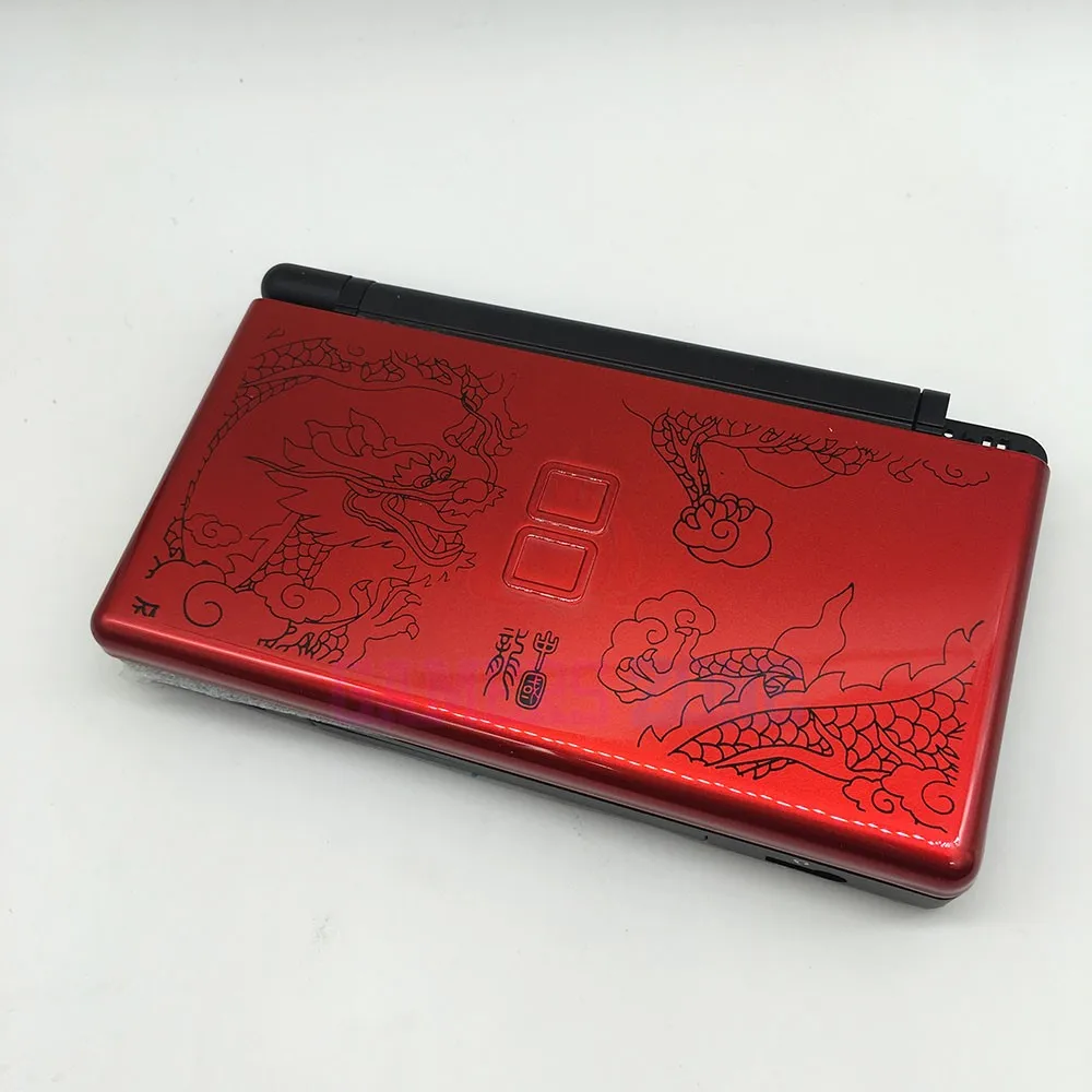 Edition полный Корпус крышка чехол замена корпуса Для nintendo DS Lite DSL NDSL для Марио китайским драконом версия