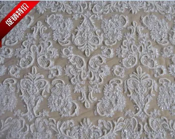 

1yard per pc New Design tecido renda High quality French fitas rendas Lace Fabric aviamentos