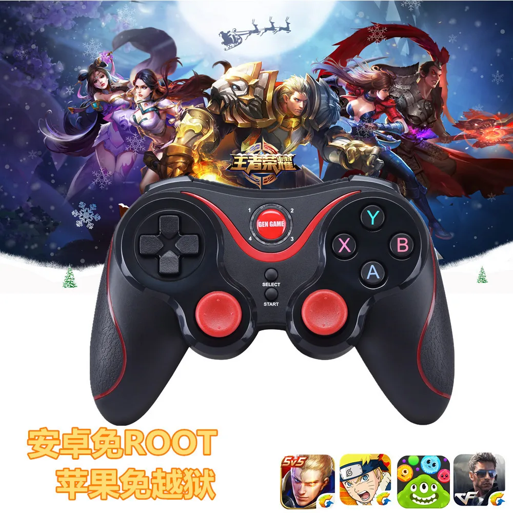 Beste Draadloze Gamepads Gamepad Joystick Gamepad Controle Games Accessoires Voor Android IOS iPhone Slimme Mobiele Telefoon Tablet PC Joypad