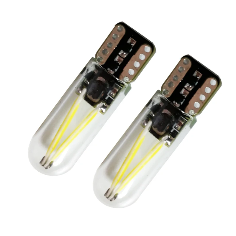aliexpress buy 2pcs newest t10 w5w led cob glass car light placa led filament automobiles aliexpress buy 2pcs newest t10 w5w led cob glass car light placa led filament automobiles