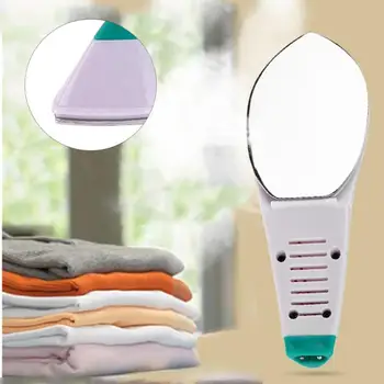 

Electric Iron Mini Portable Handheld Foldable Flatiron For Home Travel Static Dust-proof Steam Irons For Clothes Dry Sewing Tool