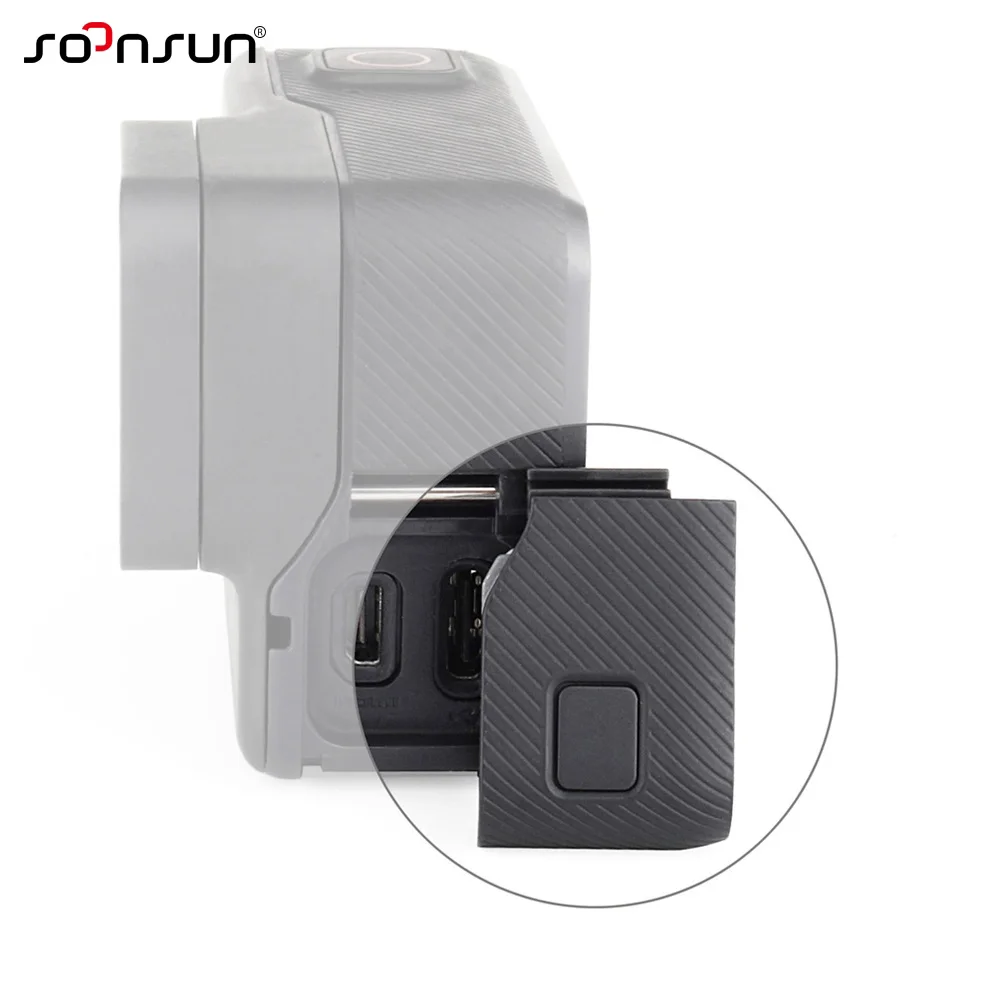 Запасная боковая крышка SOONSUN для камеры GoPro Hero 7 6 5 Mini HDMI порт запасные части