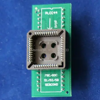 

PLCC44 - DIP40 adapter adaptor Converter IC socket for TL866 G540 TOP EasyPro Xeltek/Superpro universal programmer