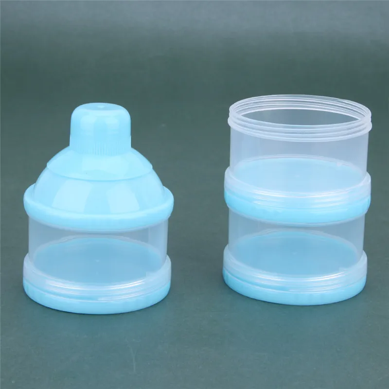 Portable Milk Powder Formula Dispenser Food Container Storage Portable Milk Powder Formula Dispenser Food Container Storage Feeding Box For Baby Kids Toddler Three Grid In From