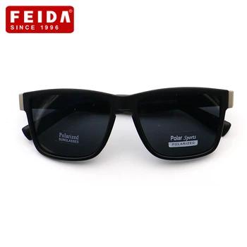 

FEIDA Brand Design New 2018 Classic Sunglasses Women Men Polarized Glasses Against UVA/UVB UV400 Men Outdoor Eyewear P6078