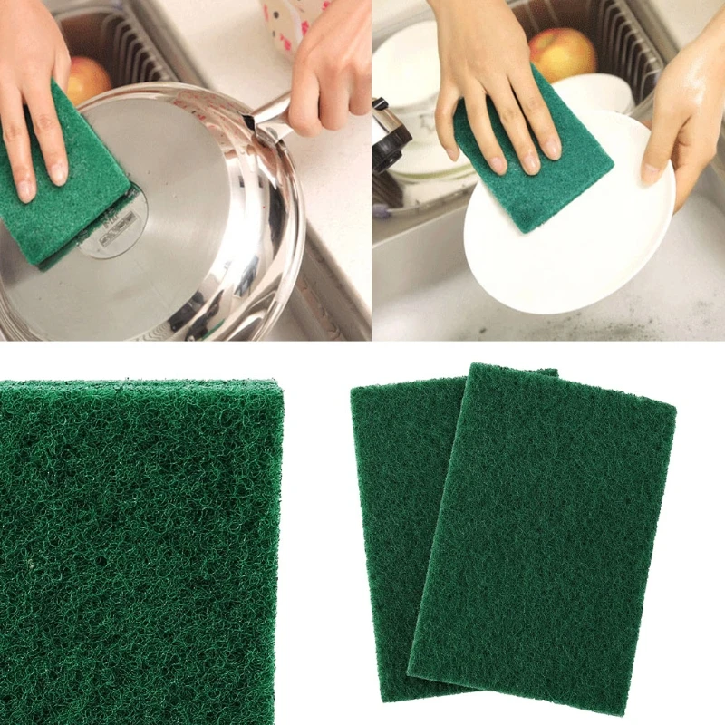 

2Pcs Kitchen Cleaning Tool Nano Emery Magic Cleaner Sponge Except Rust Pad Cleaning Gadget Tool