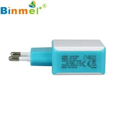 3A 2 Порты ЕС Подключите USB AC перемещения стены Зарядное устройство адаптер для Samsung Galaxy для Iphone dec16