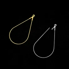 Aiovlo 10 шт./лот Медь Металл с отверстиями популярные Геометрические капли воды узор серьги Подвески DIY ювелирные изделия ручной работы аксессуары