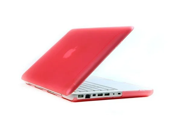 Прорезиненный Матовый Жесткий чехол для Mac Book белый 1" A1342 MC516 MC207 для Macbook ноутбука сумка для ноутбука крышка клавиатуры