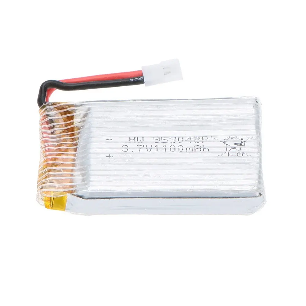 2 шт. * 3 7 в 1100 мА · ч флейта для Syma X5SC X5SW JJRC H5P M18 Радиоуправляемый квадрокоптер