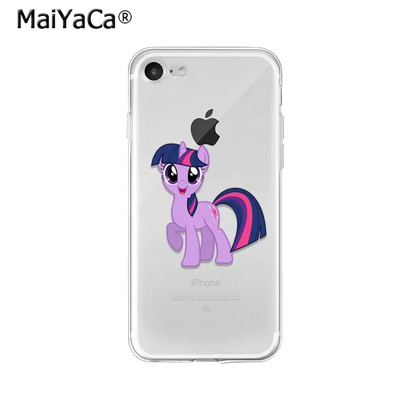 MaiYaCa My Little Pony ТПУ Мягкие аксессуары для телефонов чехол для телефона для Apple iPhone 8 7 6 6S Plus X XS MAX 5 5S SE XR мобильные телефоны