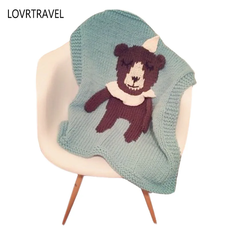  Cartoon Knit Baby Blanket Unique Extra Soft Breathable Baby Toddler Blanket For Crib Stroller Car S