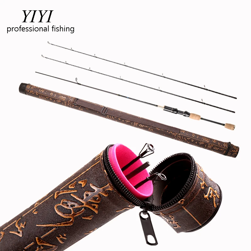 

Cheap YIYI 2 Tips UL/L Spinning Rod 1.8m 0.8-5g Lure Weight 2-5LB Line Weight Lure Carp Spinning Fishing Rod and fishing bag