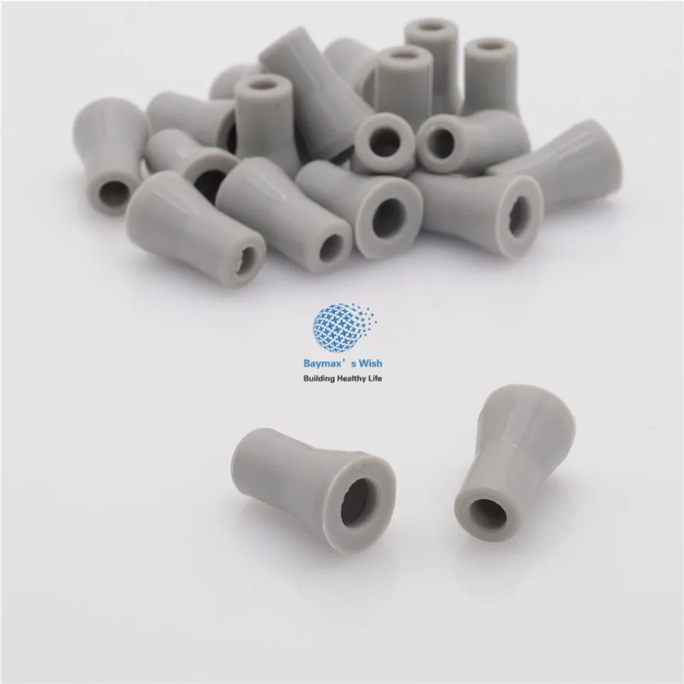 High Quality SE Saliva Ejector Replacement Rubber Valve Snap Tip Adapter 100Pcsin Teeth
