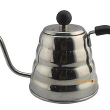 BYUAN HOME MFC21 Высокое качество 1000 мл дизайн из нержавеющей стали кофе инструменты Эспрессо чайник с носиком кофейник с воронкой принадлежности для кофе