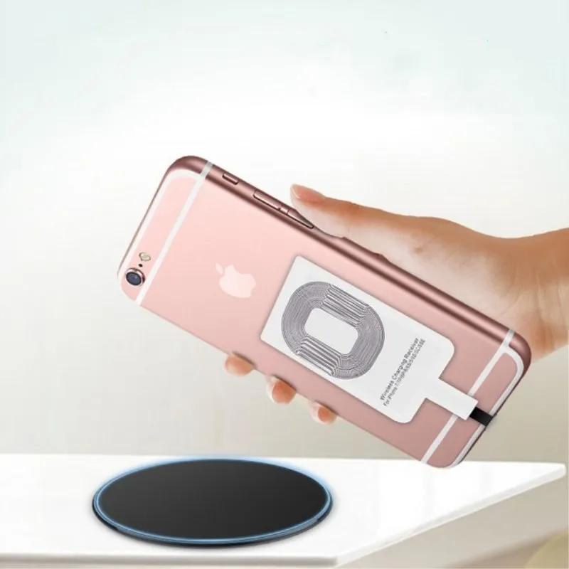 1 шт. Qi Беспроводное зарядное устройство Модуль приемника для iPhone умный зарядный