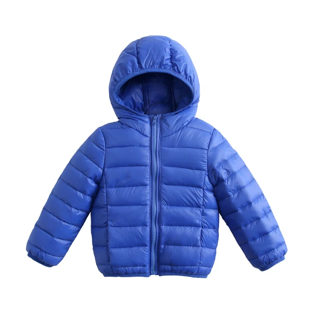 2 9 years old boy and girl Lightweight down jacket Autumn and winter ...