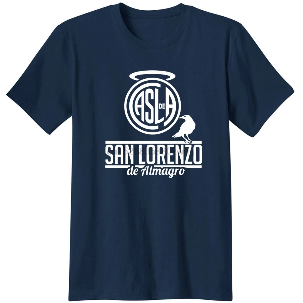

Club Atletico San Lorenzo de Almagro Argentina Camiseta Men t shirt Tees Tops San Lorenzo club T-Shirt crow saints tornado (130)