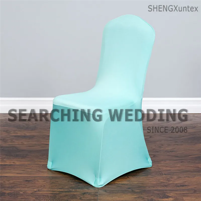 Лидер продаж лайкра спандекс крышка стула для Свадебная вечеринка для торжеств - Цвет: turquoise