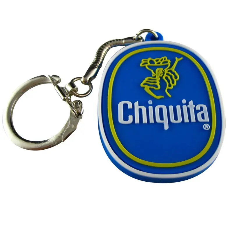 custom logo rubber keychains/ custom key tag / promtional gifts