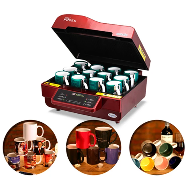 Best Offers Promotion  ST-3042 3D Sublimation Heat Press Printer 3D Vacuum Heat Press Machine for Cases Mugs Plates Glasses