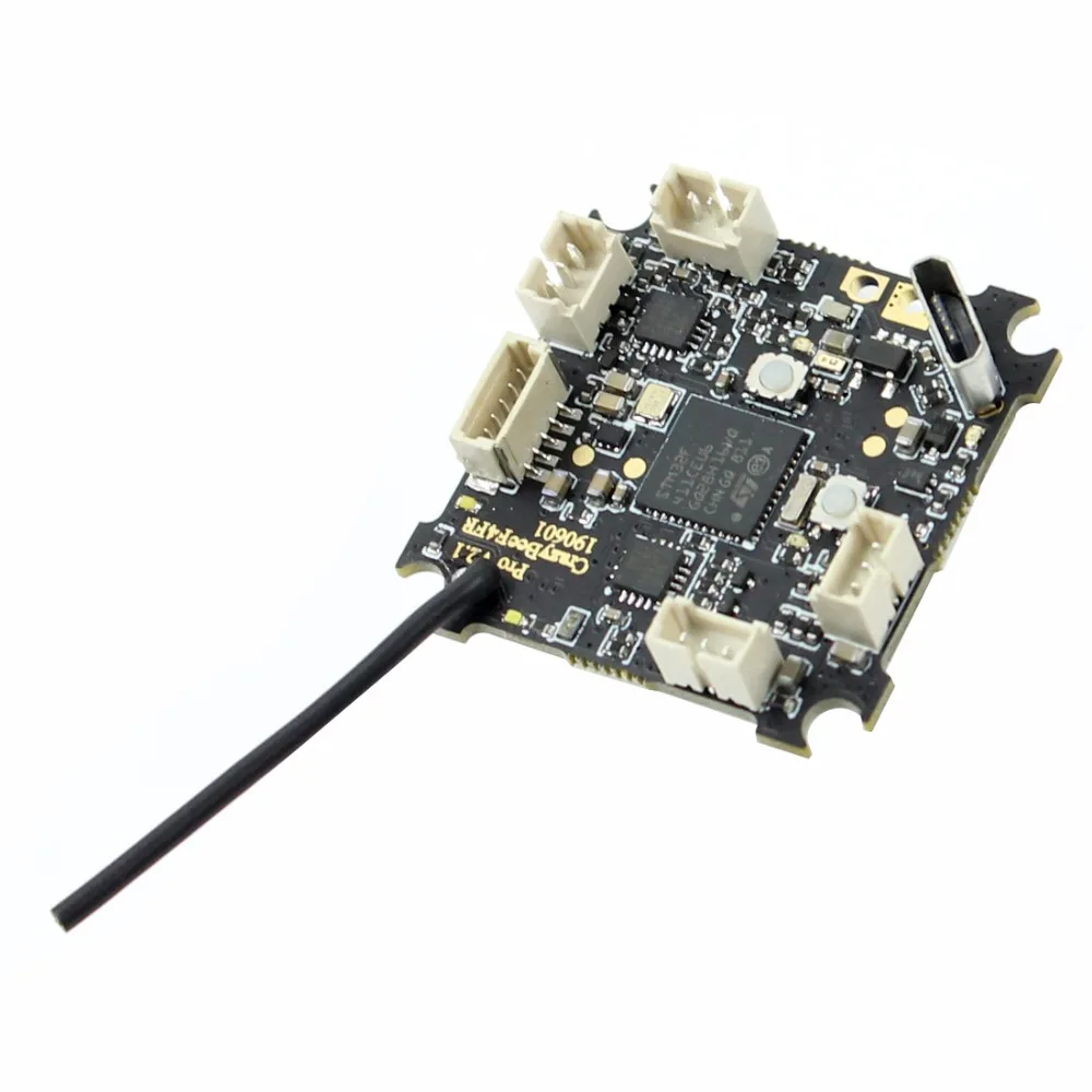 Happymodel Crazybee F4 Pro V2.1 2-3 S совместимый контроллер полета для Sailfly-X FPV гоночный Дрон Frsky/Flysky/DSM-X Protokoll