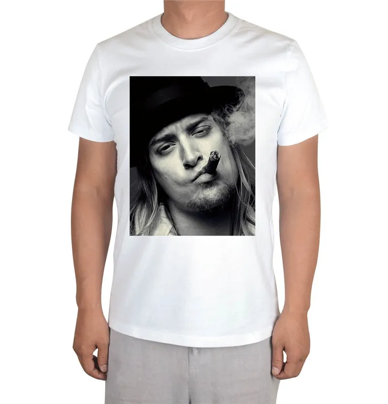 14 designs Kid Rock Punk Rock Black white T shirt skateboard mma