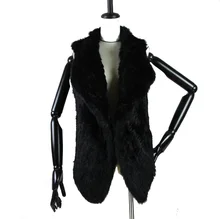 Top quality Women Real fur vest Genuine rabbit fur knitted gilet long vest lady winter warm Real Fur Vest Genuine Rabbit Fur цена Top quality Women Real fur vest Genuine rabbit fur knitted gilet long vest lady winter warm Real Fur Vest Genuine Rabbit Fur цены онлайн