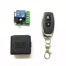 KR2201-4 DC 12V 1CH Relay Receiver Module RF Transmitter 433Mhz Wireless Remote Control Switch