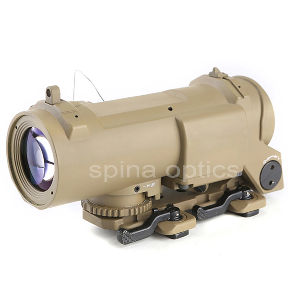 SPINA Tactical Rifle Scope QD 1X-4X optical sight Adjustable Dual Role Sight