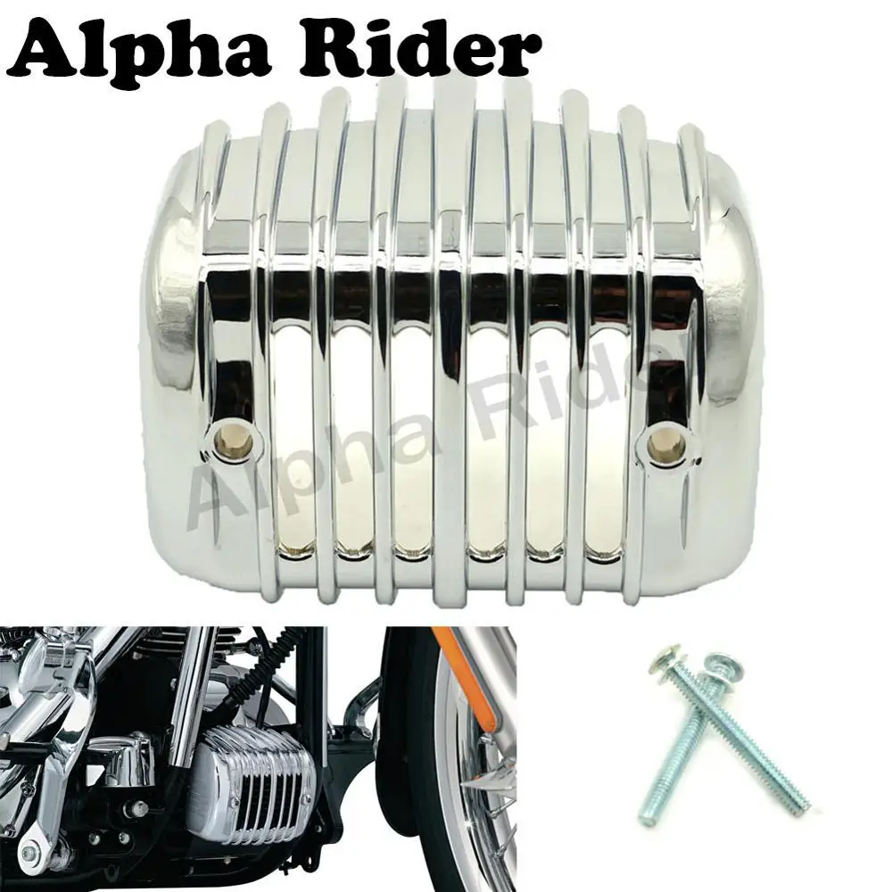 

Stock Voltage Regulator Cover Oil Cooler Thickened Plastic Frame Fairing Guard for Harley FLSTF Softail Fatboy 01-14 02 03 04 05