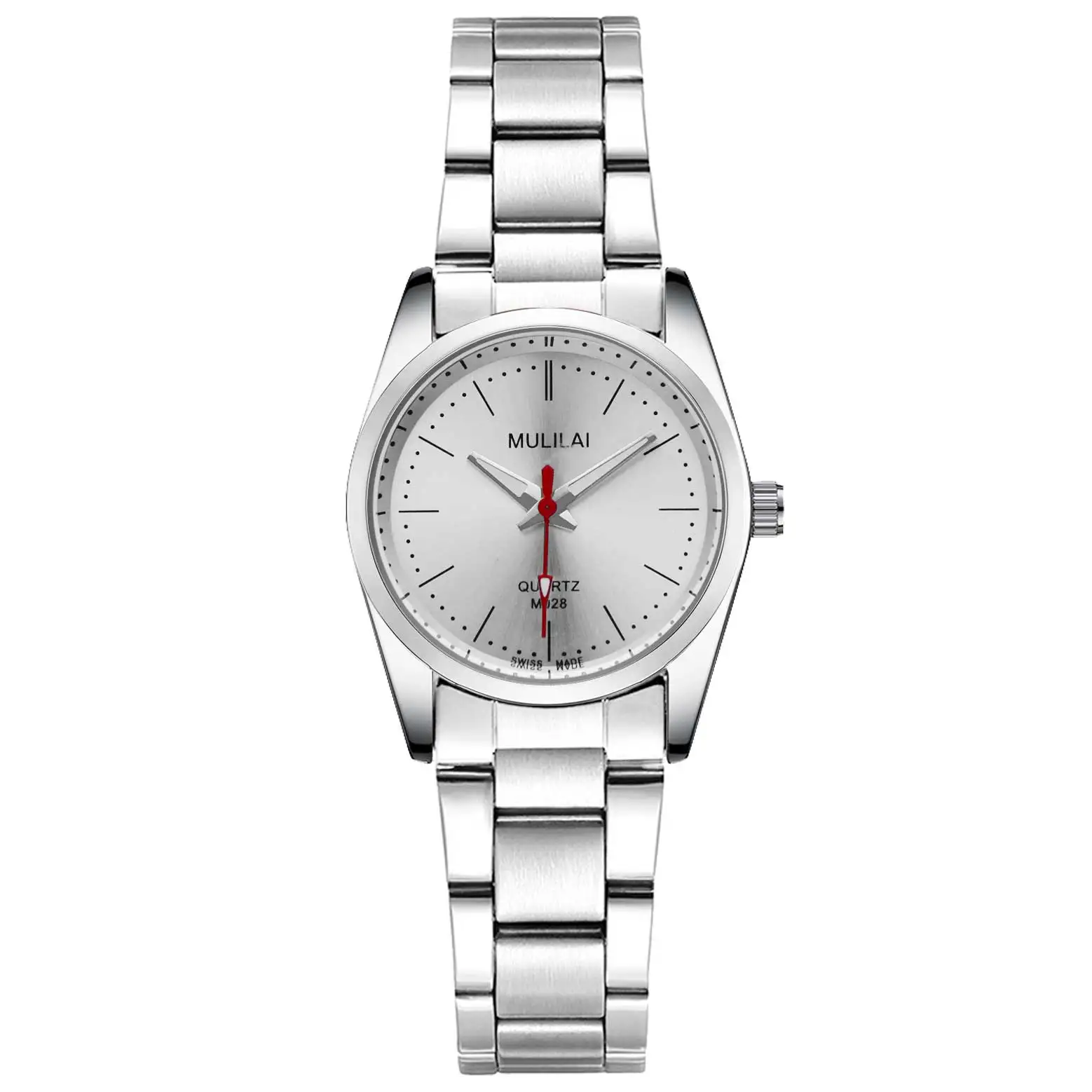 Брендовые женские часы, роскошные брендовые Модные кварцевые женские часы, стразы, водонепроницаемые часы, повседневные часы, relogio feminino - Цвет: M028 White