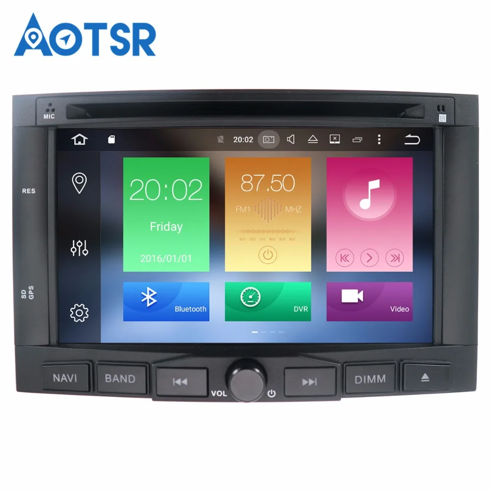 Discount Android 8.1 Car DVD GPS For Citroen Berlingo Peugeot Partner Auto Radio FM RDS Stereo Glonass Navigation Audio Video Multimedia 1