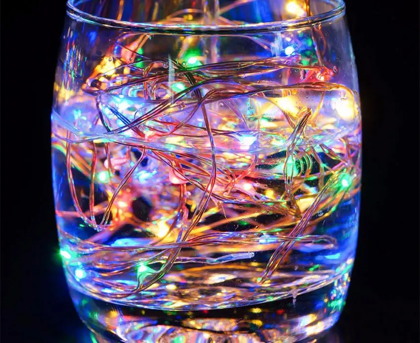 2m 3m 4m 5m 10m USB Battery Powered Waterproof LED Cooper Wire String Light Decoration Fair Lamp Christmas17