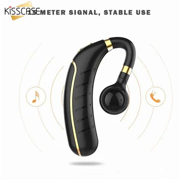

KISSCASE Single Earphones for Phone Wireless Bluetooth Earphone Headphones Bluetooth 5.0 Phone Earphones Stereo Sound Earburds