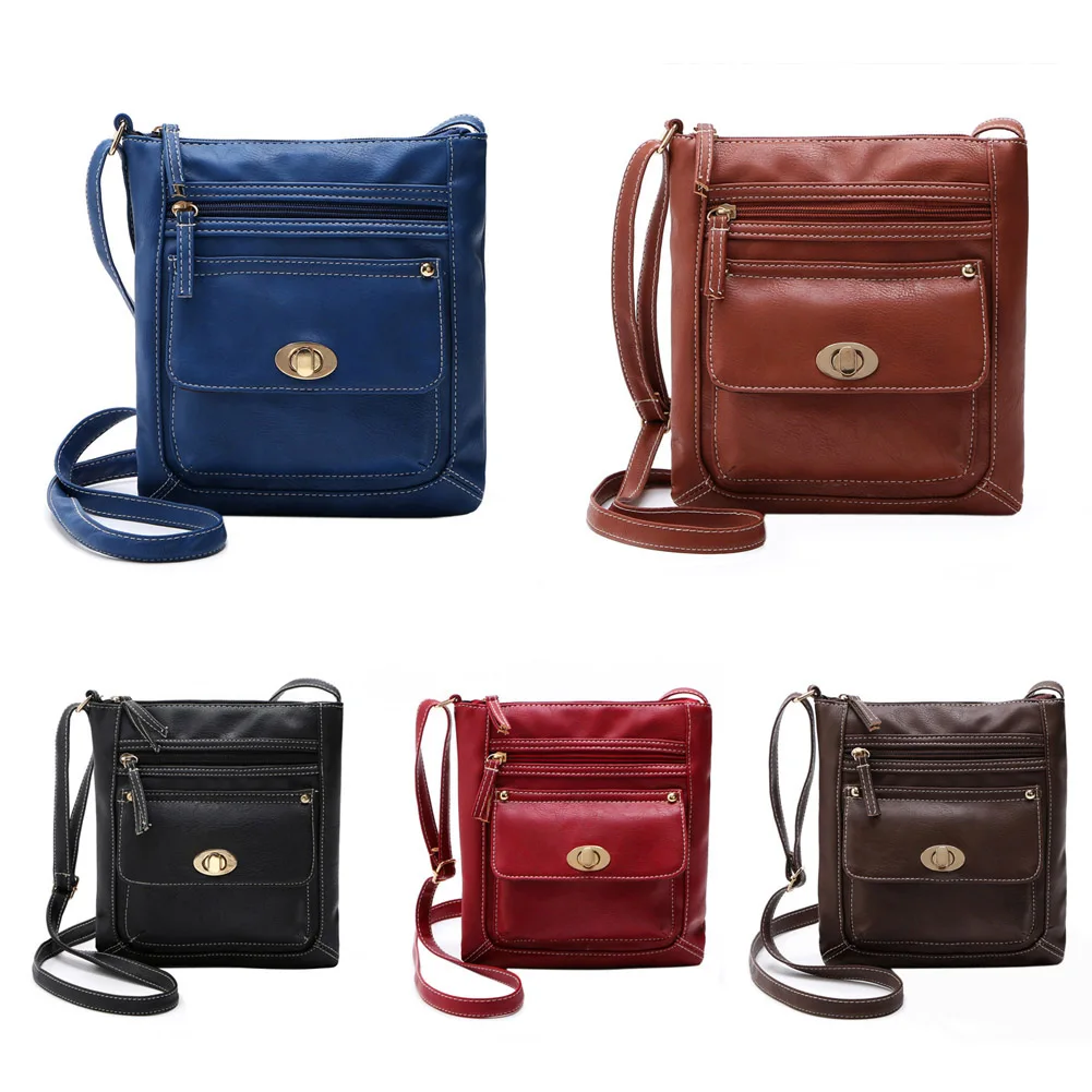 Small Leather Handbag Vintage Shoulder Bag Famous Designer Women Messenger Bag Crossbody font b Bolsas b