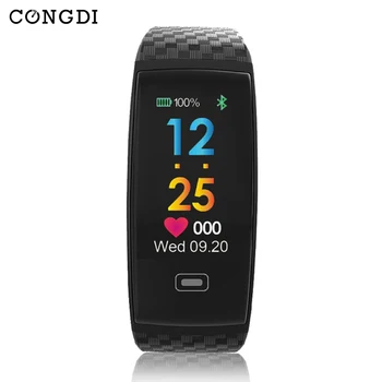 

New R17 Smart Bracelet Waterproof ECG Real -time Minitor Dynamic Heart Rate Sport Fitness Wristband Support USB-charge for TEZER