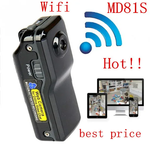 

MD81S Mini Camera Wifi IP P2P Wireless Camera Secret Recording CCTV Android iOS Camcorder Video Espia Nanny Candid