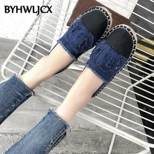 Женская обувь на плоской подошве; модная соломенная парусиновая Повседневная обувь; дышащие Эспадрильи с бахромой; летние женские уличные кроссовки без застежки